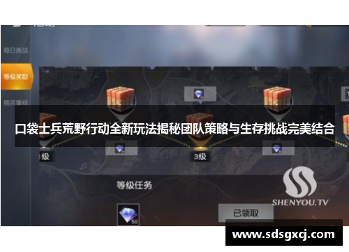 口袋士兵荒野行动全新玩法揭秘团队策略与生存挑战完美结合